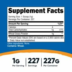 Nutricost WheatGrass Powder