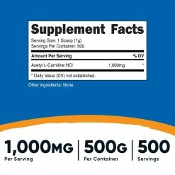 Nutricost Acetyl L-Carnitine Powder