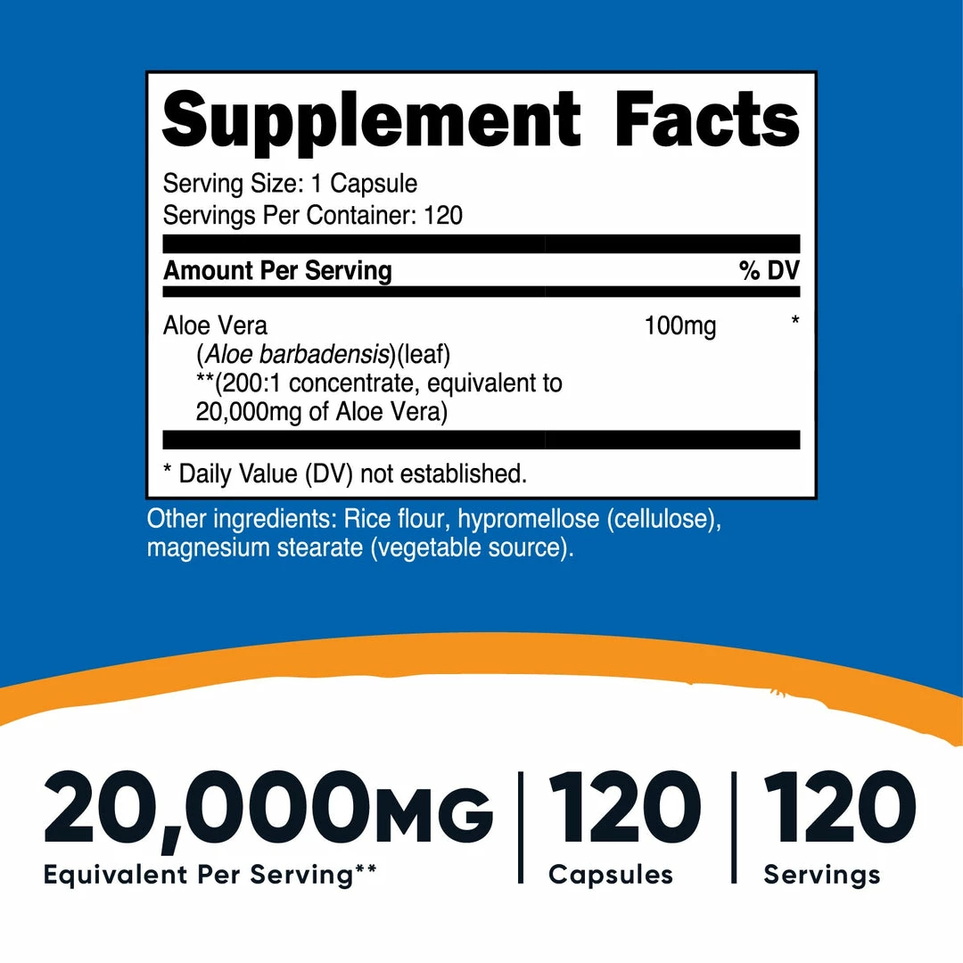 Best Sellers Nutricost Aloe Vera Capsules