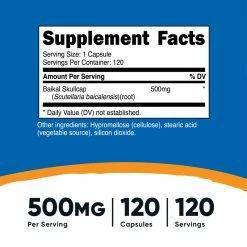 Nutricost Baikal Skullcap Capsules Best Sellers