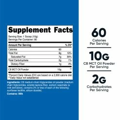 Nutricost C8 MCT Oil Powder