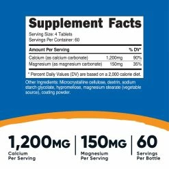 Best Sellers Nutricost Calcium & Magnesium Carbonate Tablets