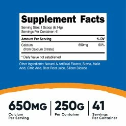 Nutricost Calcium Citrate Powder