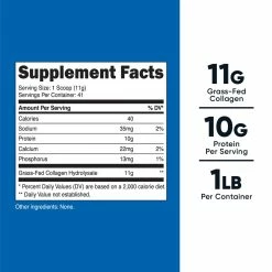 Nutricost Grass-Fed Bovine Collagen Hydrolysate Powder