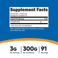 Nutricost D-Aspartic Acid Powder