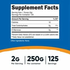 Best Sellers Nutricost D-Mannose Powder