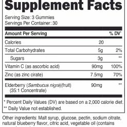 Nutricost Antioxidants Bundle (Alpha Lipoic Acid, Elderberry Gummies, Vitamin C)