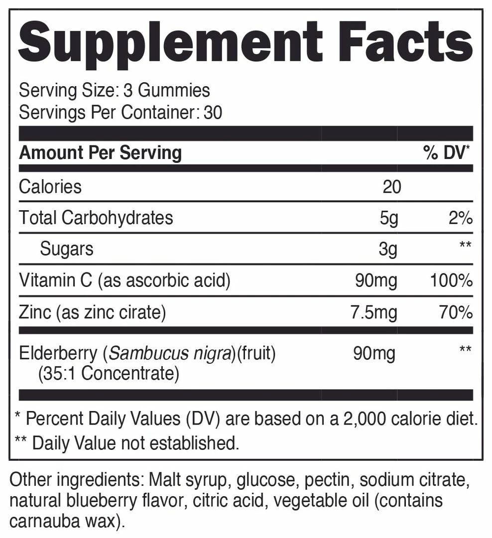 Nutricost Antioxidants Bundle (Alpha Lipoic Acid, Elderberry Gummies, Vitamin C)