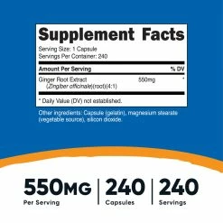 Nutricost Ginger Root Extract Capsules