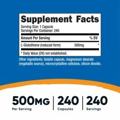 Nutricost Glutathione Capsules
