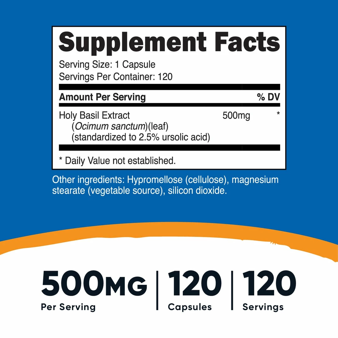 Nutricost Holy Basil Capsules Best Sellers