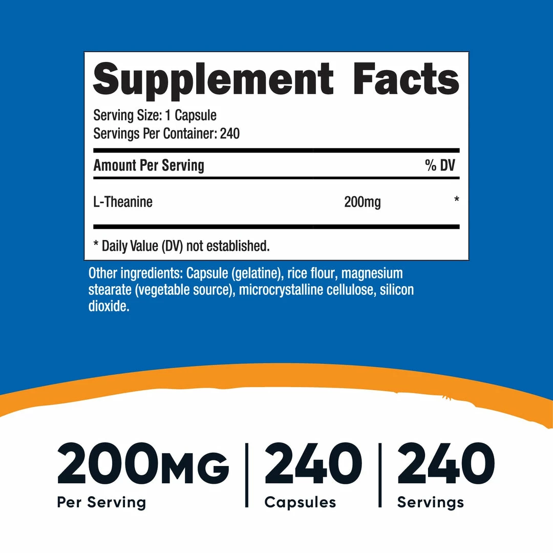 Nutricost L-Theanine Capsules Best Sellers