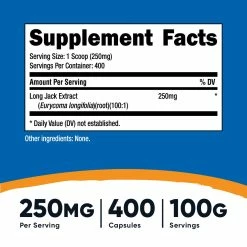 Best Sellers Nutricost Long Jack Powder