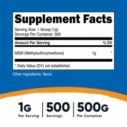 Nutricost MSM Powder