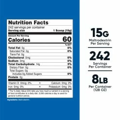 Nutricost Maltodextrin Powder
