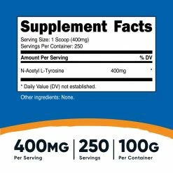 Amino Acids Nutricost N-Acetyl L-Tyrosine (NALT) Powder