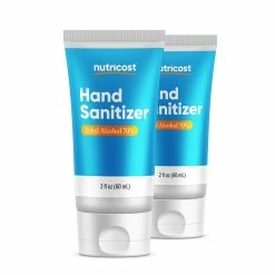 Nutricost Hand Sanitizer Gel (2 Pack)
