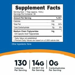Nutricost C8 MCT Oil KETO Diet