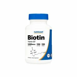 Vitamins Nutricost Biotin With Virgin Organic Coconut Oil Softgels