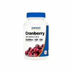 Antioxidants Nutricost Cranberry Extract Capsules (With Vitamin C & E)