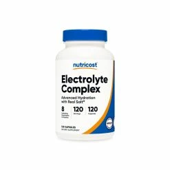 Nutricost Electrolyte (8 Hydrating Electrolytes & Vitamins) (120 CAP)