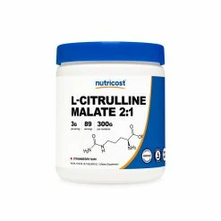 Nutricost L-Citrulline Malate (2:1) Flavored Powder Amino Acids