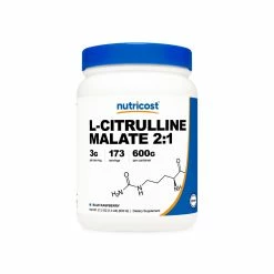 Nutricost L-Citrulline Malate (2:1) Flavored Powder Amino Acids