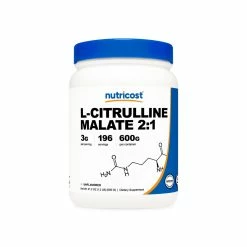 Nutricost L-Citrulline Malate (2:1) Unflavored Powder Amino Acids
