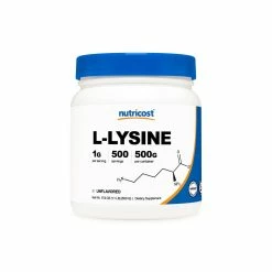 Amino Acids Nutricost L-Lysine Powder