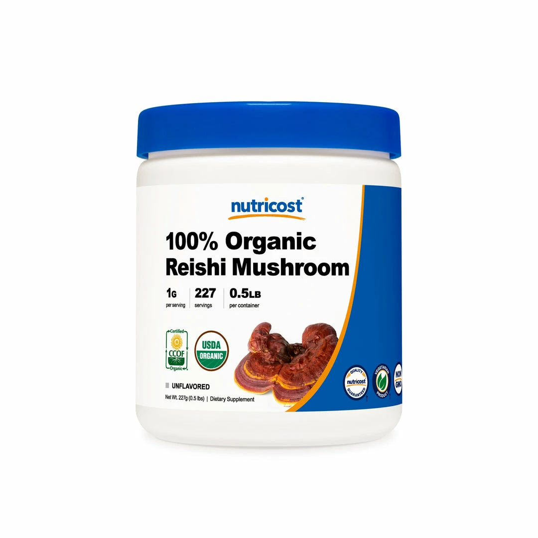 Nutricost Organic Reishi Mushroom Powder Antioxidants