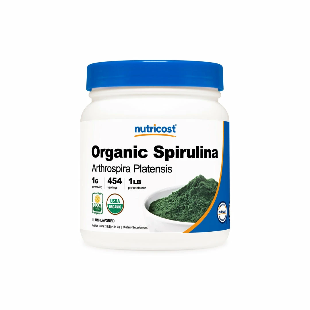 Best Sellers Nutricost Organic Spirulina Powder