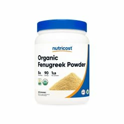 Nutricost Organic Fenugreek Powder (1 LB)