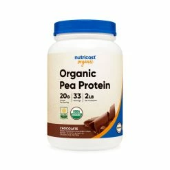 Nutricost Organic Pea Protein Isolate Powder