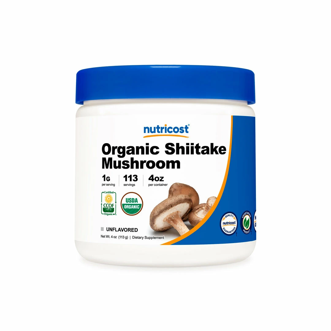 Best Sellers Nutricost Organic Shiitake Mushroom Powder