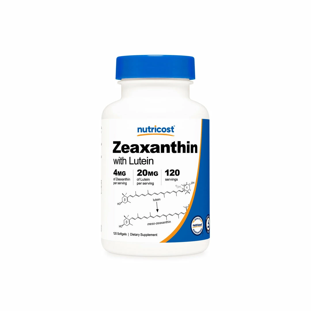 Nutricost Zeaxanthin (with Lutein) Softgels Best Sellers