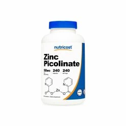Nutricost Zinc Picolinate Capsules Antioxidants