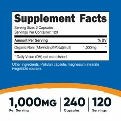 Nutricost Noni Capsules Heart Health