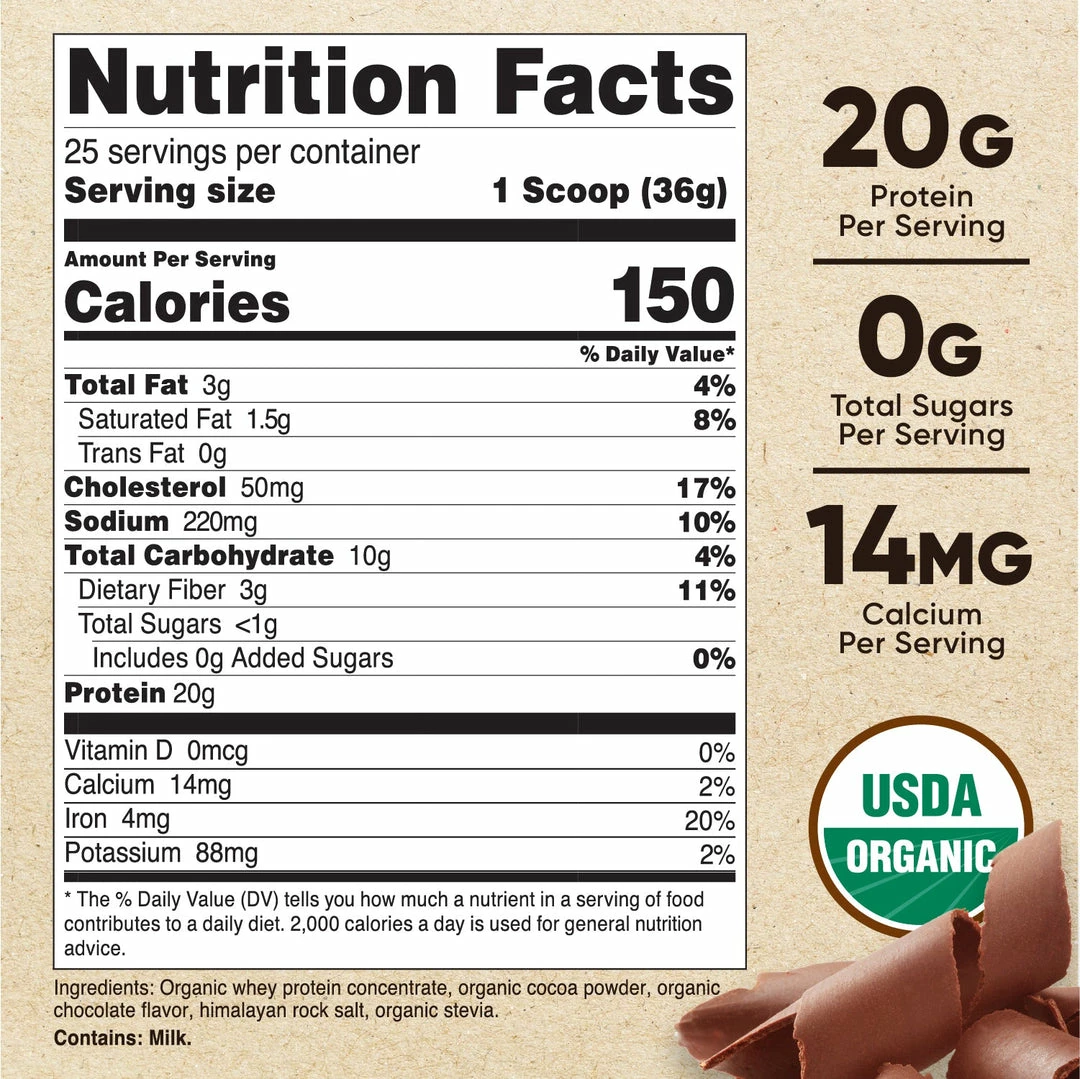 Best Sellers Nutricost Organic Whey Protein Powder