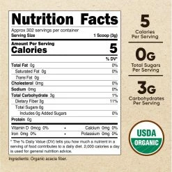 Nutricost Organic Acacia Fiber Powder