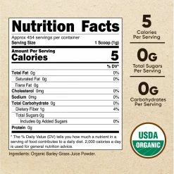 Nutricost Organic Barley Grass Juice Powder Best Sellers