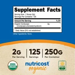 Nutricost Organic Cordyceps Powder