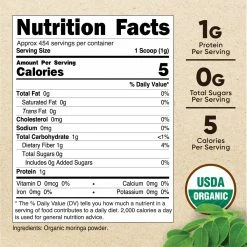 Nutricost Organic Moringa Powder (Unflavored)