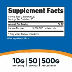 Nutricost Lactase Powder