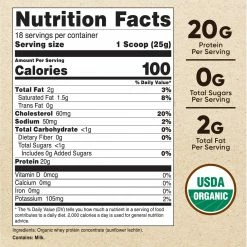 Best Sellers Nutricost Organic Whey Protein Powder