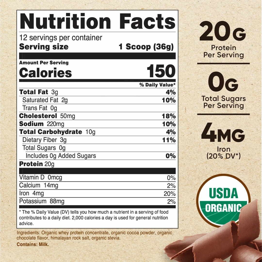 Best Sellers Nutricost Organic Whey Protein Powder