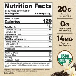 Best Sellers Nutricost Organic Whey Protein Powder