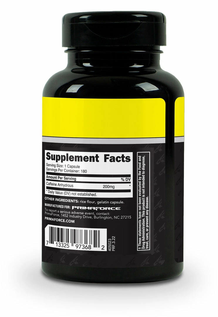 PrimaForce Supplements PrimaForce Caffeine