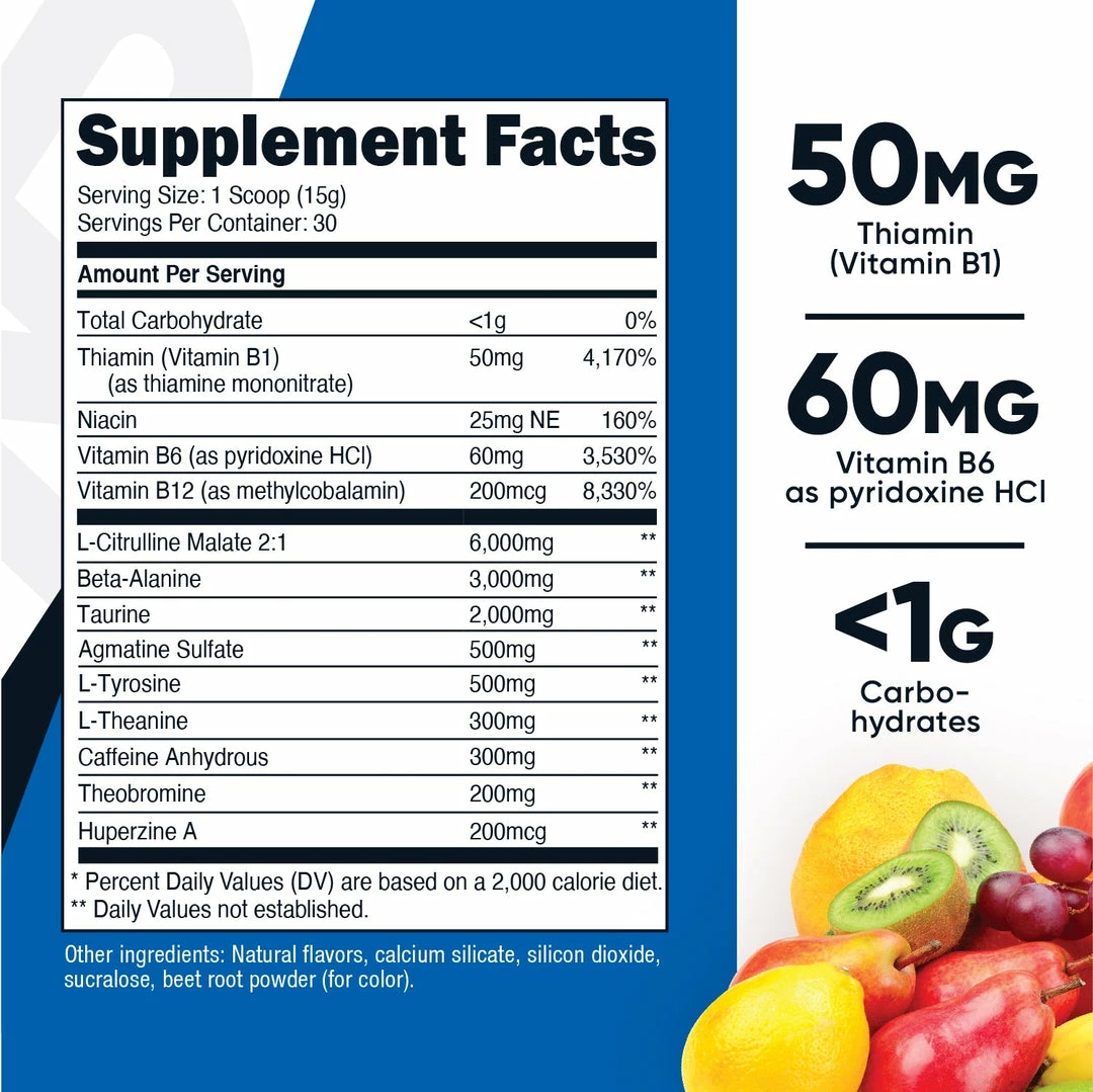 Nutricost Pre-Workout Complex Powder