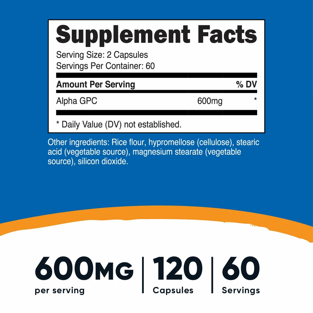 Nutricost Alpha GPC Capsules Best Sellers