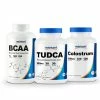 Best Sellers Nutricost Sports Nutrition Bundle (BCAA Caps, Tudca, Colostrum)